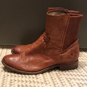 Frye Melissa scrunch short bootie